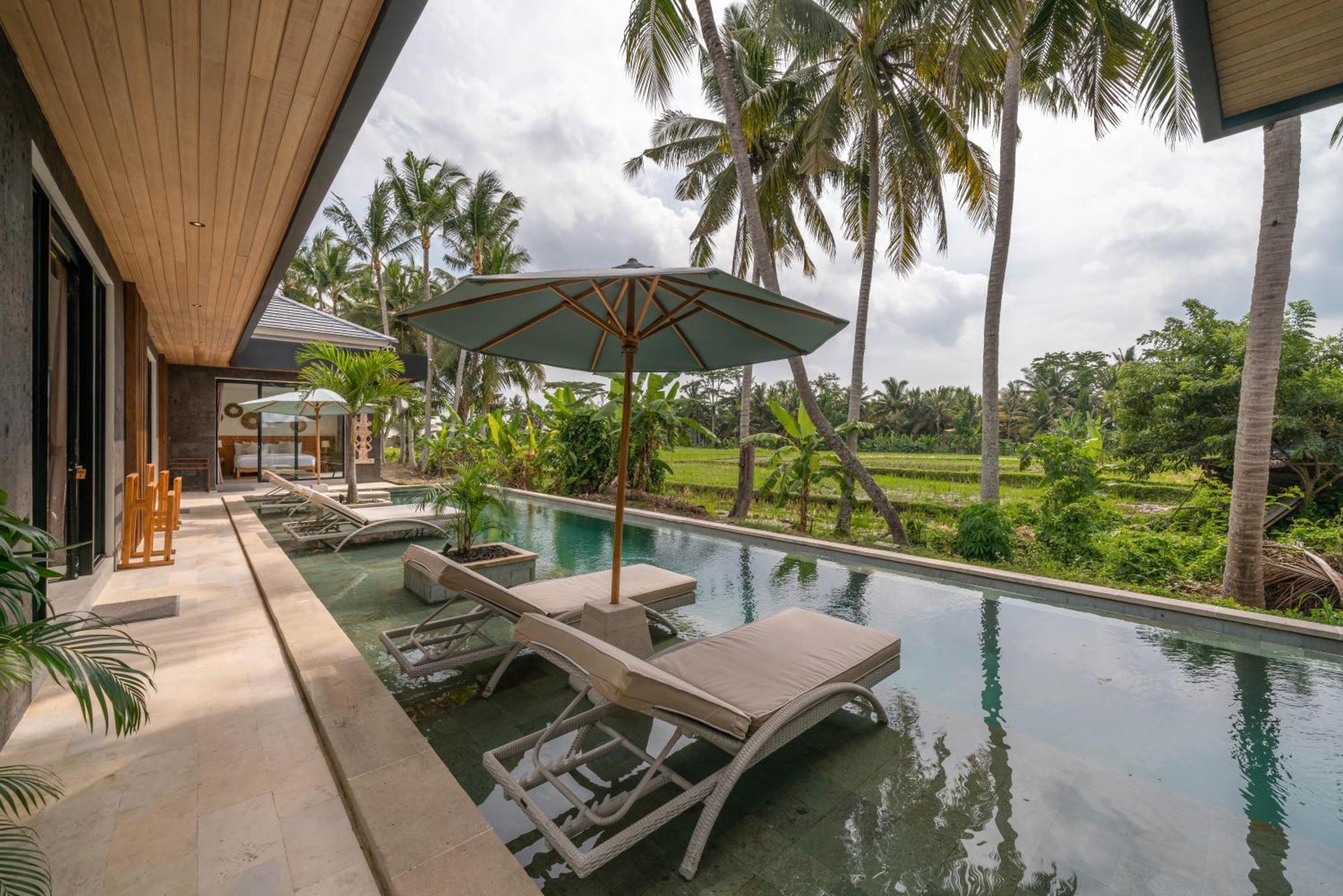 Villa Surga - 4br Heavenly Ricefields View In Ubud